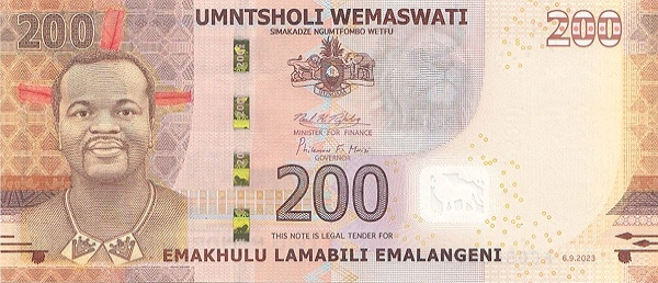 PN48 Eswatini (Swaziland) - 200 Emalangeni (2023)